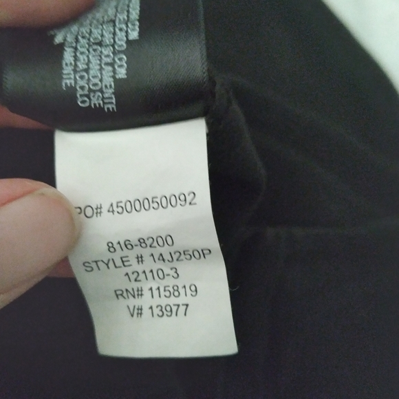 East 5th black A-line maxi skirt size 8 - Picture 4 of 6